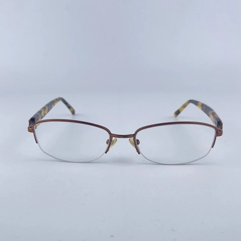 London‎ Fog LF407 02 Women Eyeglasses Frame Multi Tortoise Half Rim 53-17-140 mm